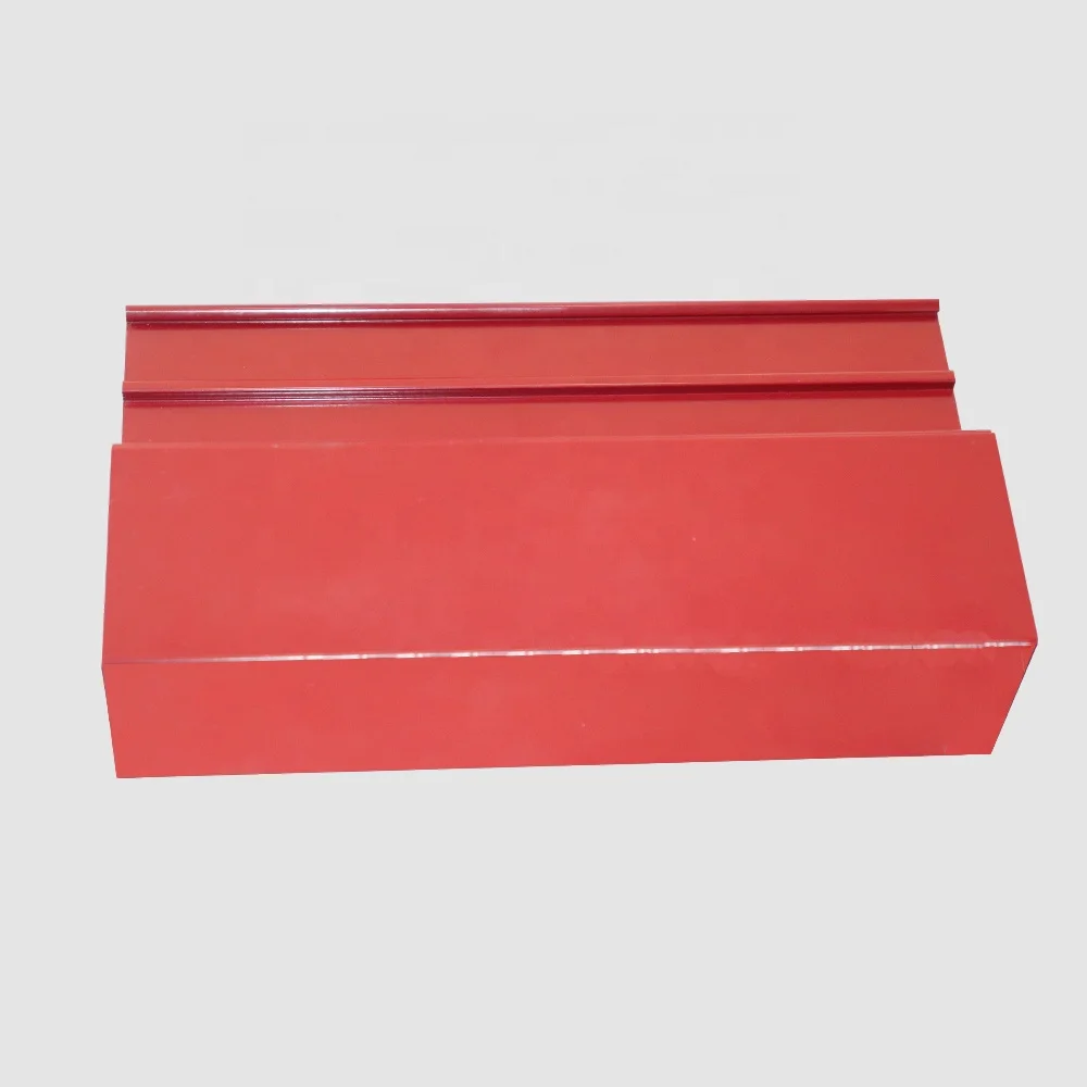 high quality aluminum extrusion profiles powder coating red for window and door 20 years factory direct sale