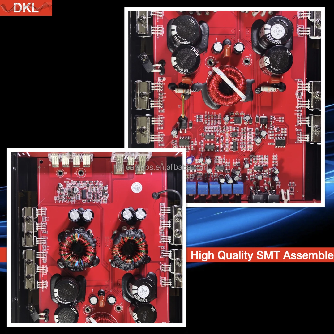 Car SPL Subwoofers Speakers Amplifier RMS 1000W Mono Bass Sub Amplifier Peak 5000W Max 1ohm Class D Car Amplifier Monoblock