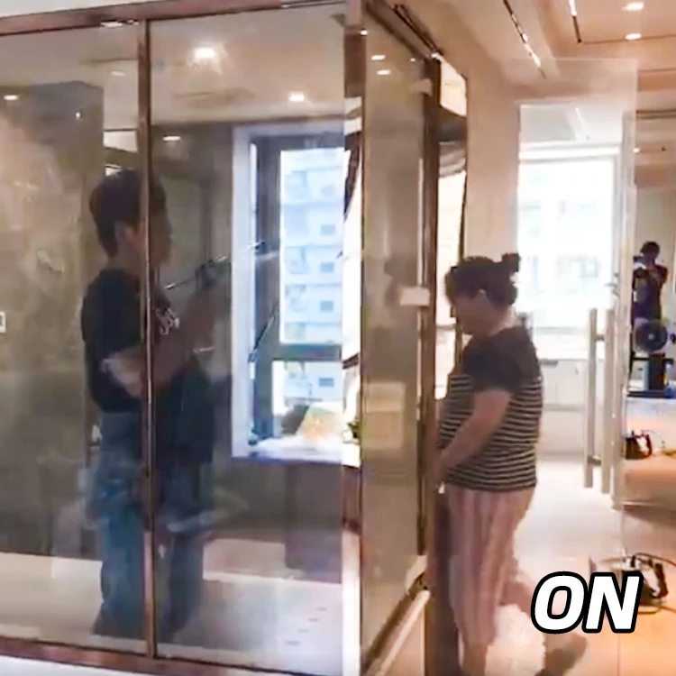 Factory High Quality Smart Window Film Pdlc Magic Glass Film For Glass