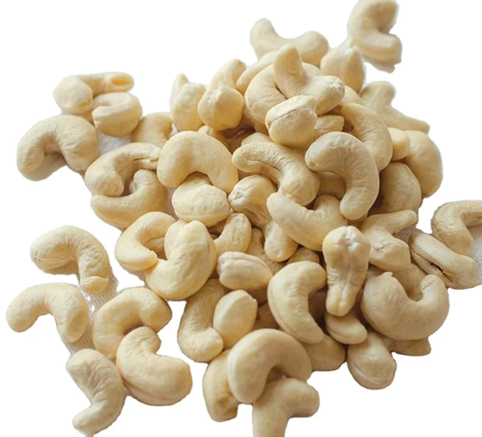 Сушеные сырые орехи кешью в форме почек для еды