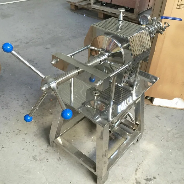 
Stainless steel filter press Laboratory food Pharmacy instrument Beer Alcohol starch Biological agents 