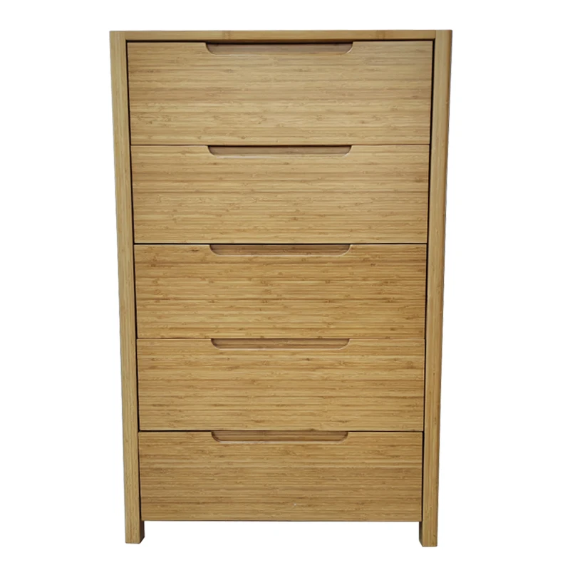 Chest of drawers 2021 Living room simple and creative natural wood tea cabinet Chinese style Tea side cabinet