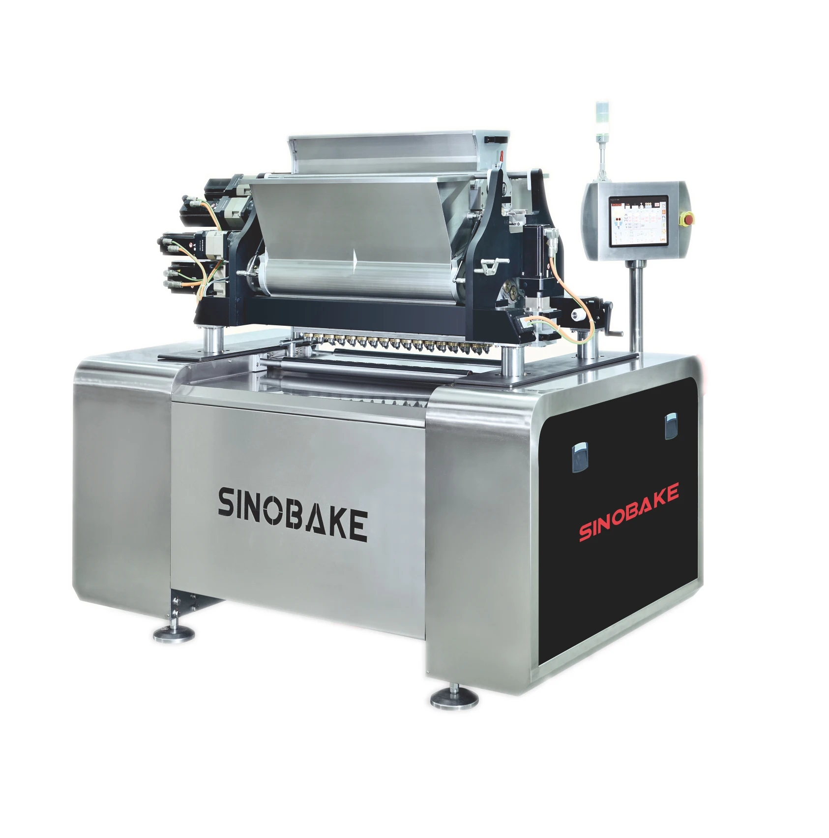 Полностью автоматическая профессиональная линия по производству вкусных яиц трехцветная печенья