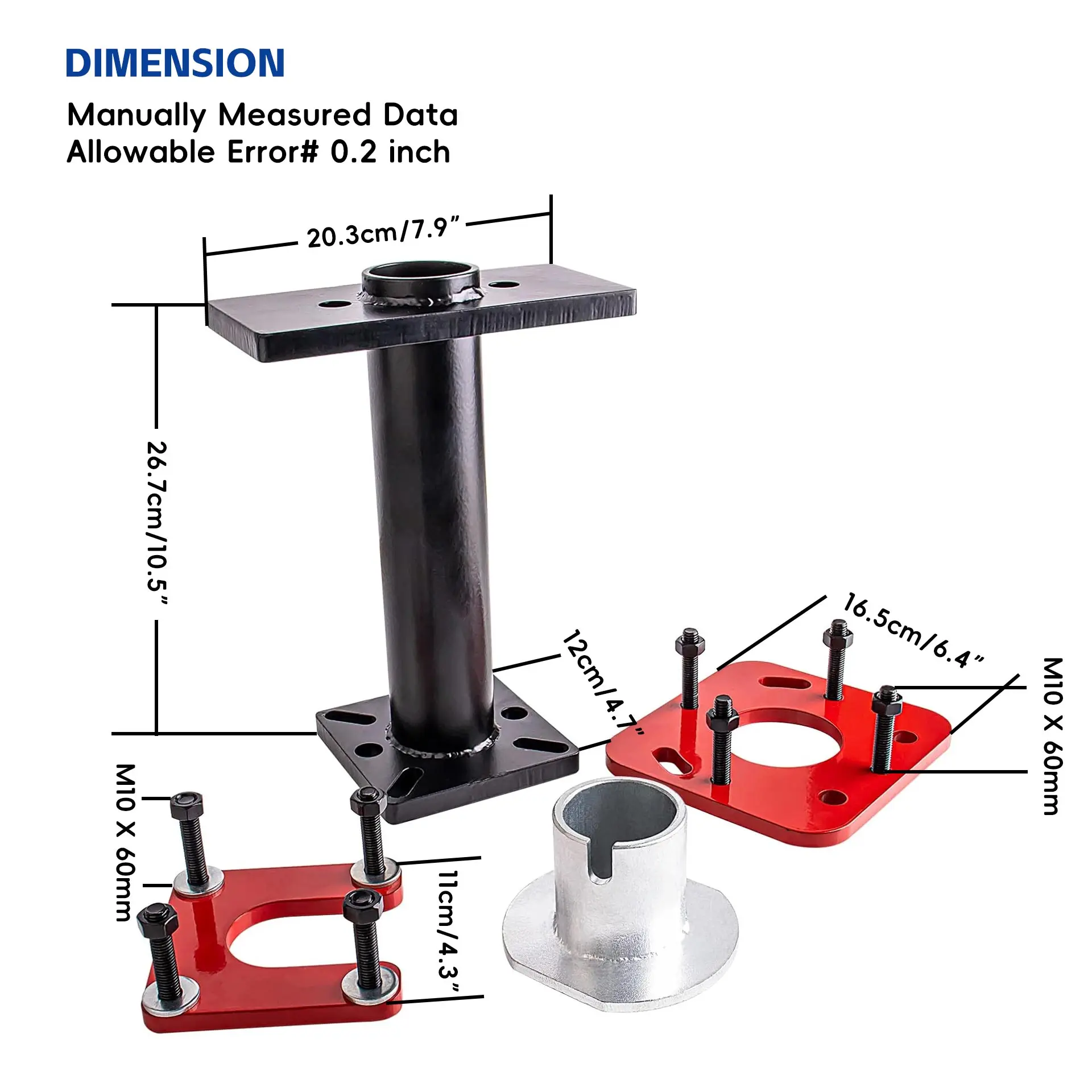 Rear Axle Bearing Puller Remove Install Tool Kit ABS Tone Ring Tool 40mm Bearing Driver with Adapter Plate for 4Runner