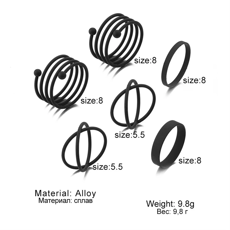 Fashion Jewelry 2023 Stacked Pearl Beaded Crystal Butterfly Rose Cuban Rings For Women