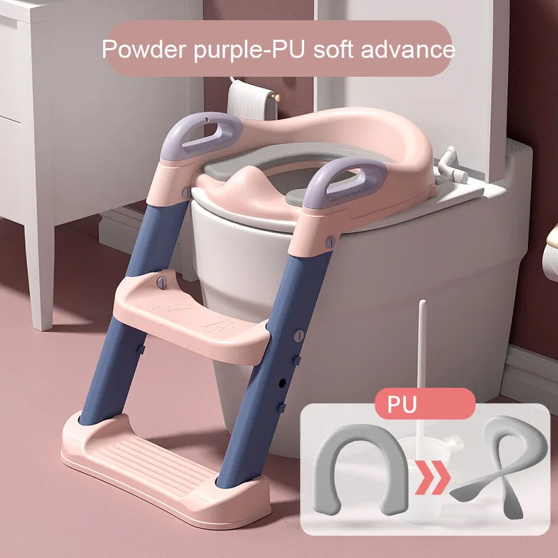 For children Kids baby potty training toilet with step stool Safety  baby potty training