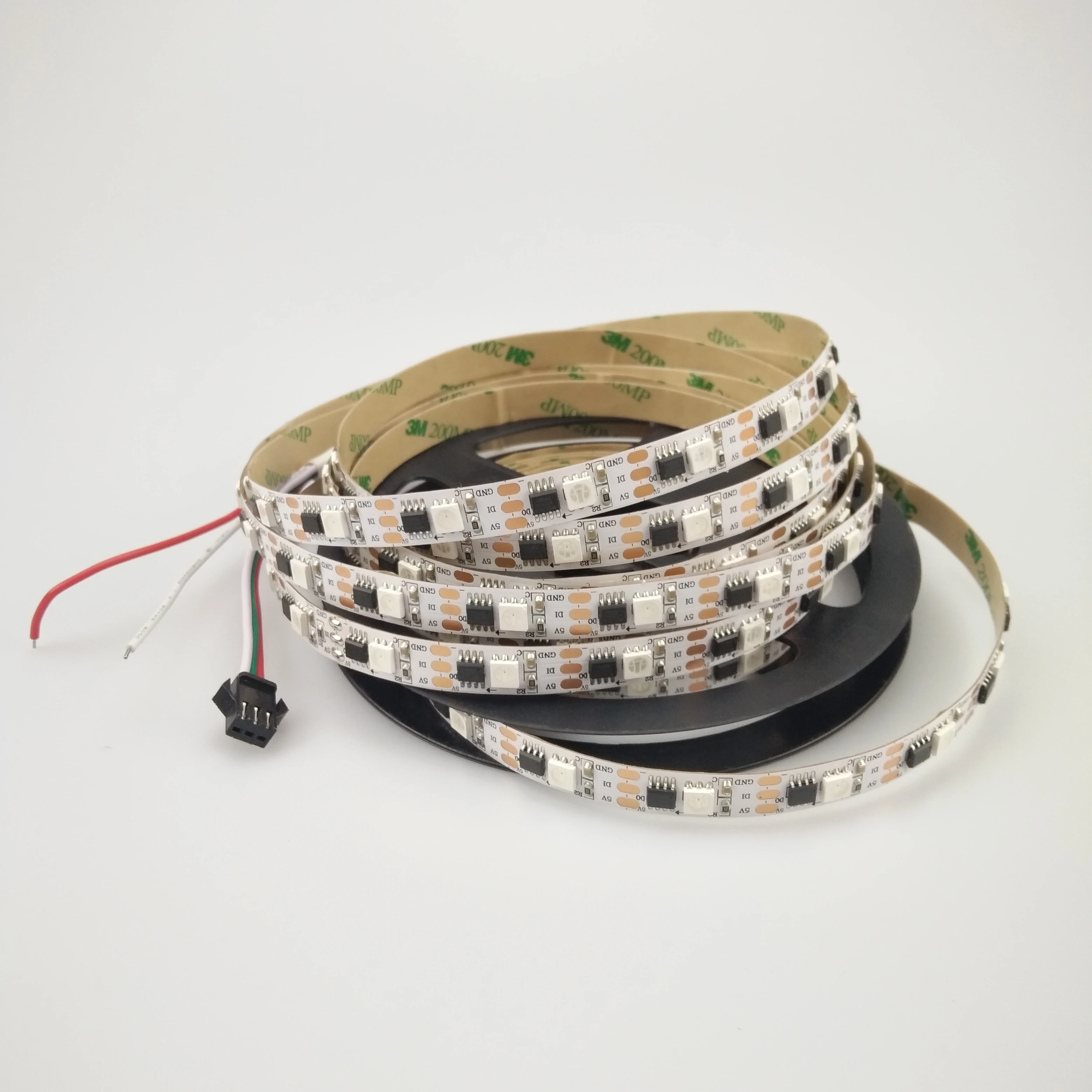 Цифровой свет программируемый WS2811 SMD5050 RGB IP20 светодиодные полосы света