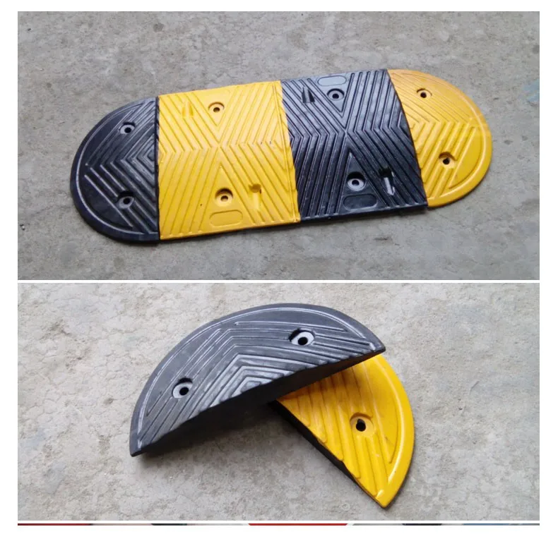 road bump high purity rubber speed bump car wheel speed bump