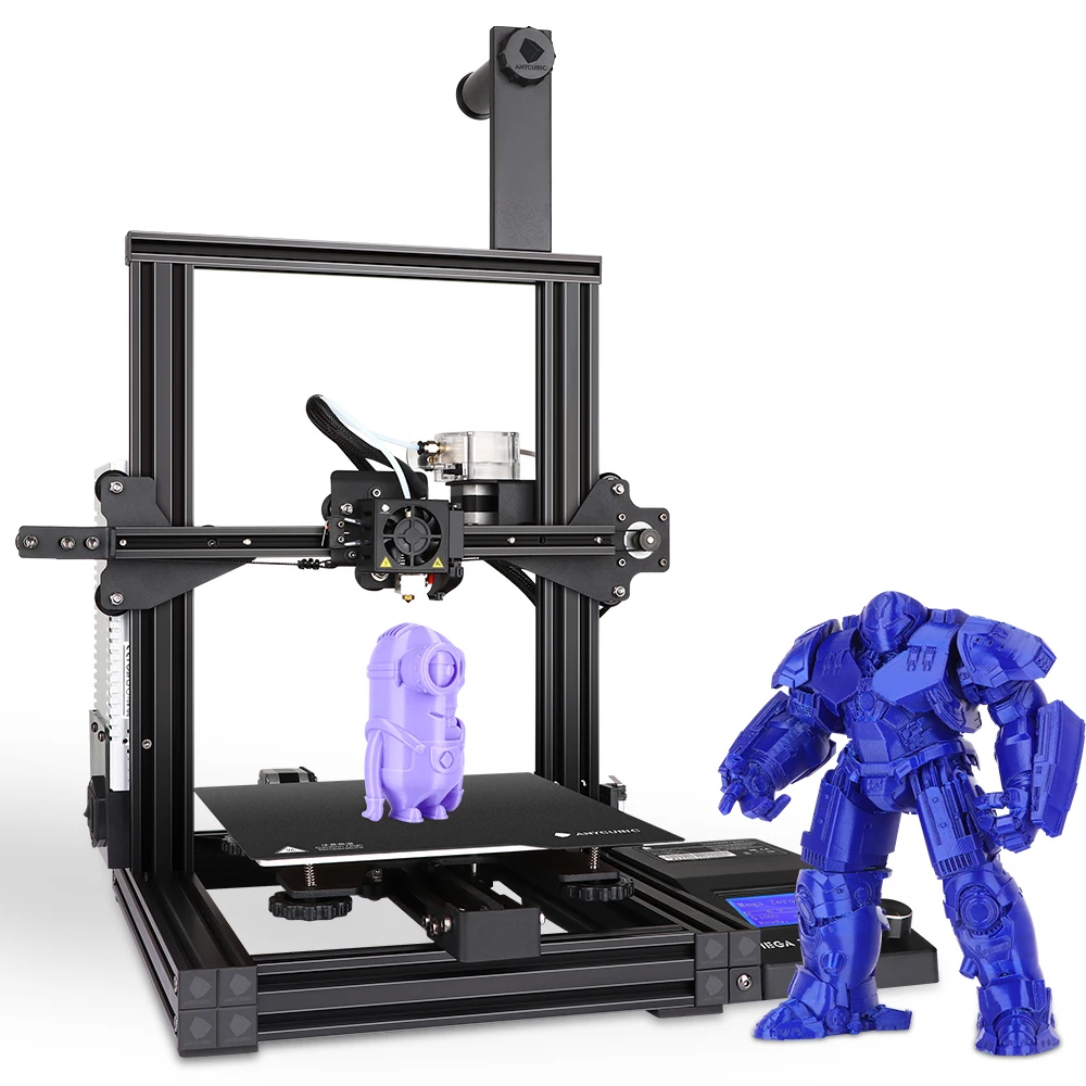  ANYCUBIC дешевый большой цифровой профессиональный itop образовательный Настольный fdm домашний 3d