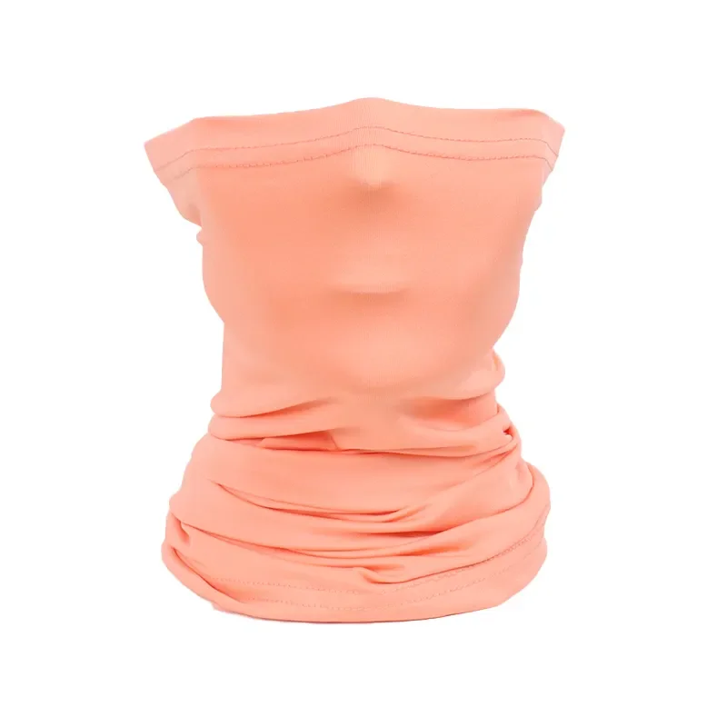 Wholesale Custom UV Protection Moisture Wicking Ice Silk Multifunctional Seamless Tube Fishing Neck Gaiter Head Scarf Bandanas