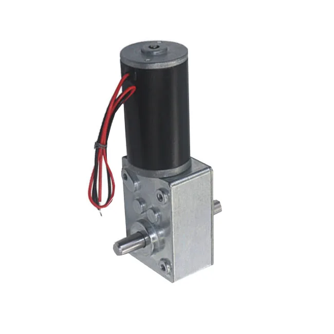 Xinhui 5840WG3157 12v 24v Small Mini Micro Electric Worm Gearbox DC Motor