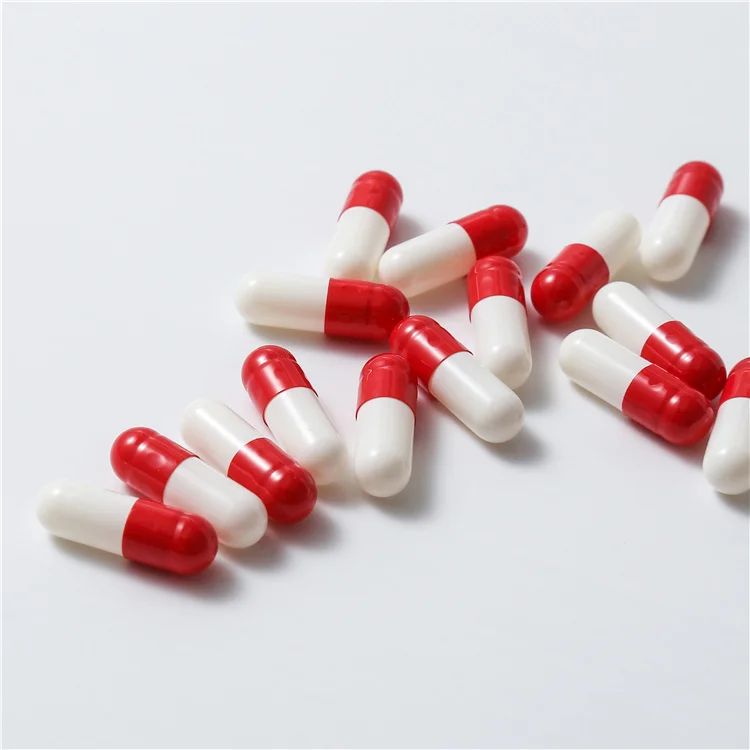 Free Sample 0# Acid-Proof Hard Gelatine Empty Capsules Separated Empty Gelatin Capsules