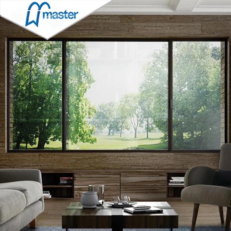 Top Manufacturers Hot Sale Hurricane Proof Soundproof Aluminum Frame Double Tripple Glass Sliding Windows With Low Price