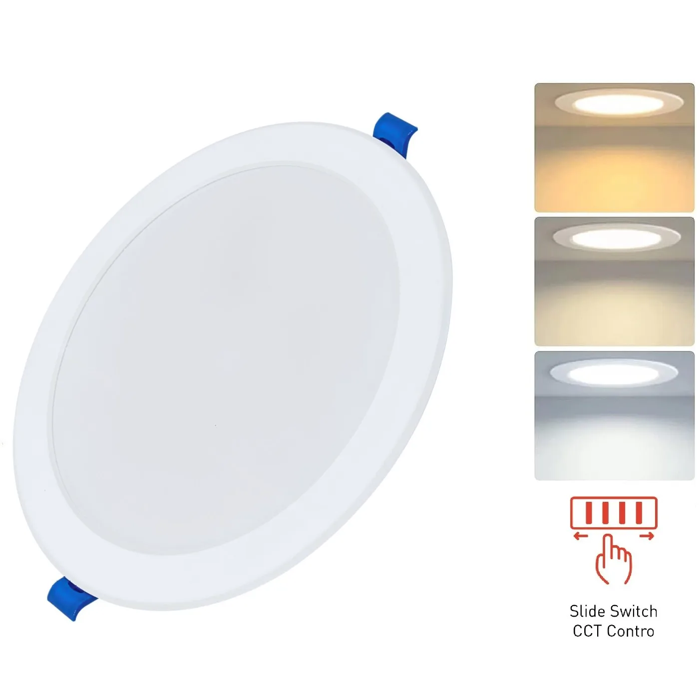 Wholesale Hot Sale Dimmable Wall Ceiling Small Round Led Panel Light 3-24w Slim Design with CCT