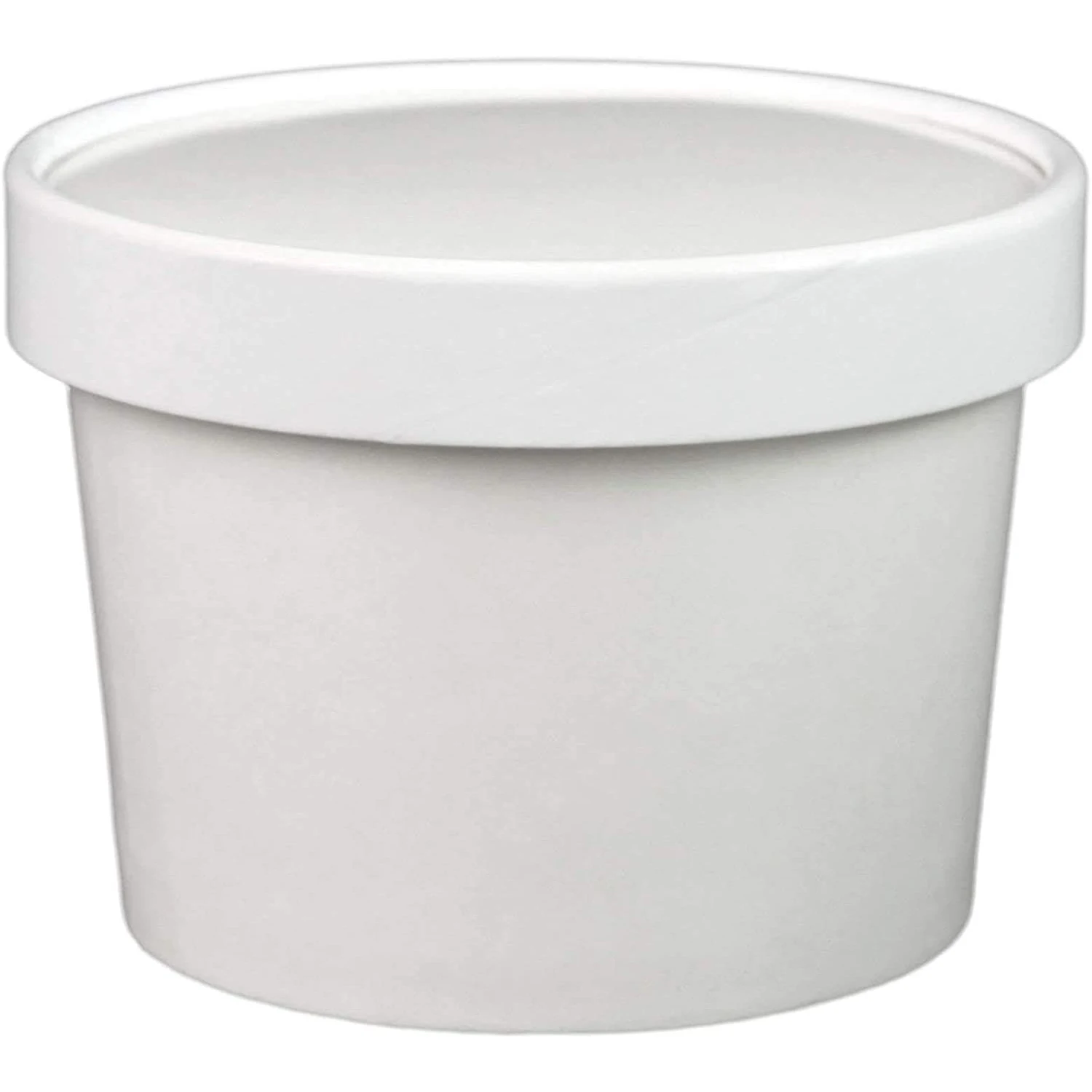 Custom Printed Disposable Double Pe Coated Paper Frozen Yogurt Ice Cream Cup Packaging