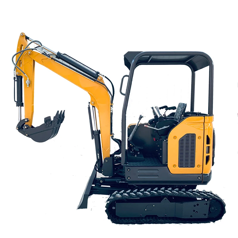 Mini Excavator 1.8 Ton 2 CE Euro V Excavators Home Small Digger Chinese EPA Farm Crawler Engine for sale