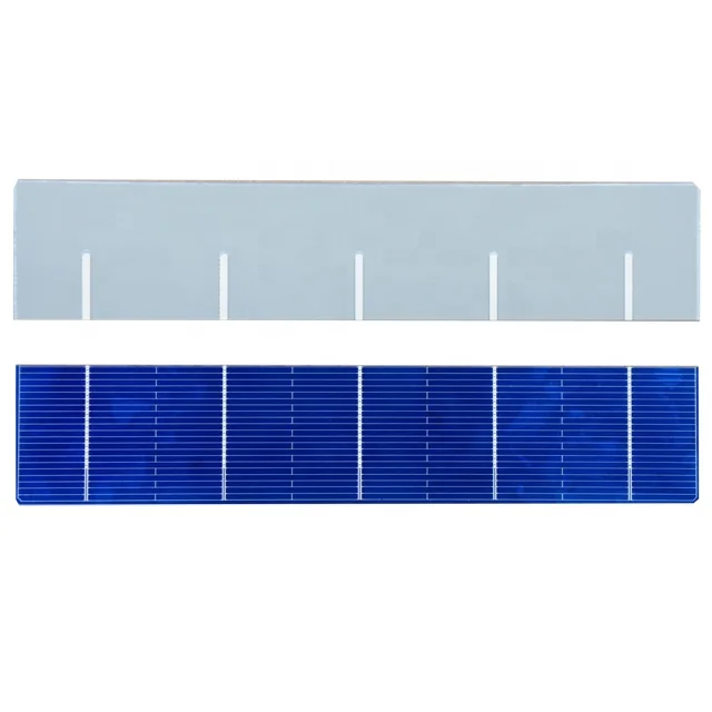 High Efficiency 1 Inch Polycrystalline Solar Cell 18.6%-19.4% Perc Made from Silicon