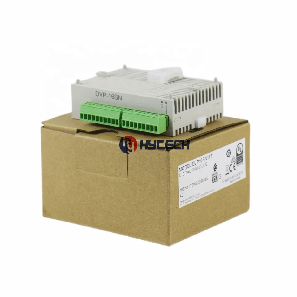 Original Delta S series PLC expander DVP-16SN 16 points digital expansion IO module DVP16SN11T
