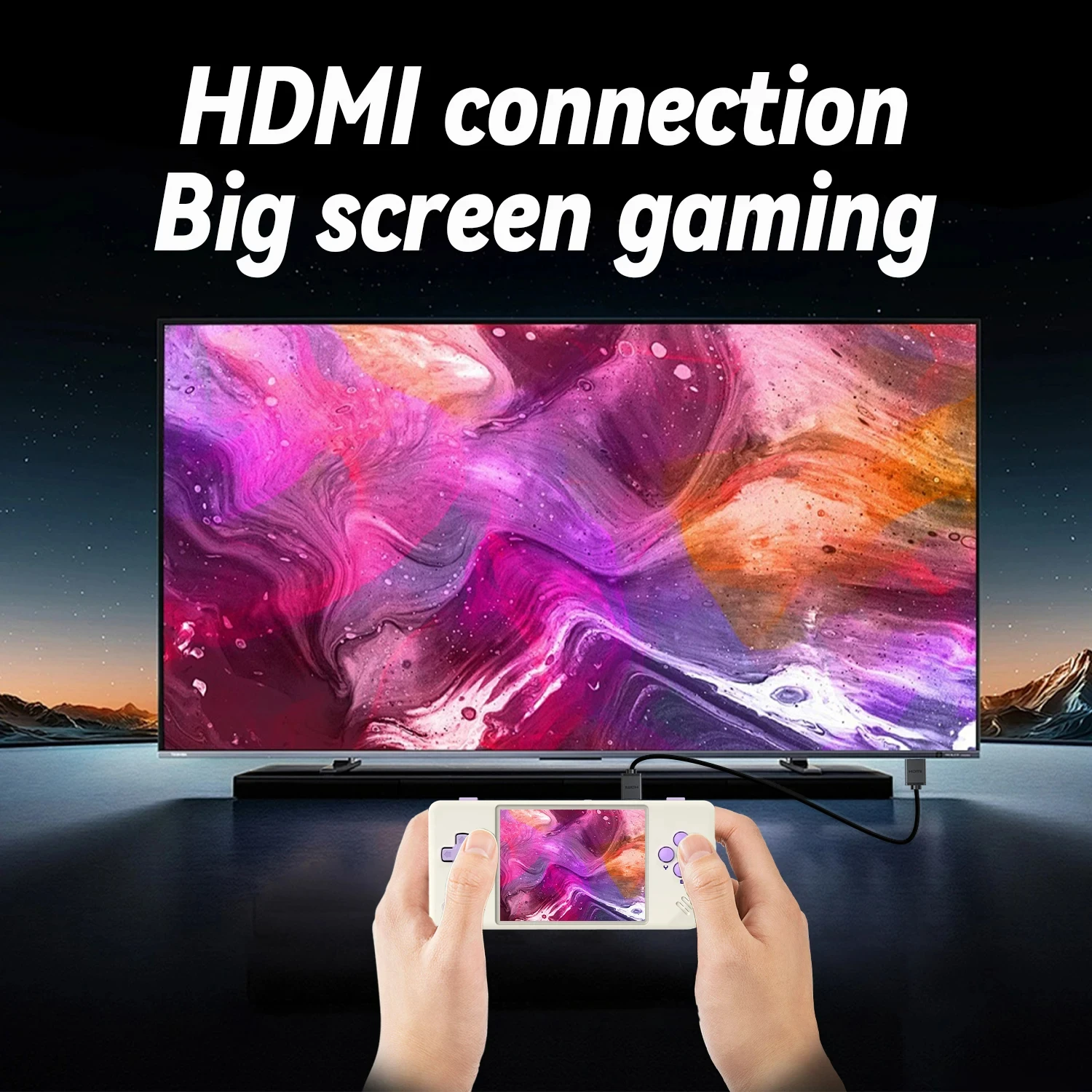 2024 Top Selling Rg28xx Retro Game Console 2024 New 2.83 Inch Handheld Psp Ps1 Emulator 640*480 Screen Linux Game Player