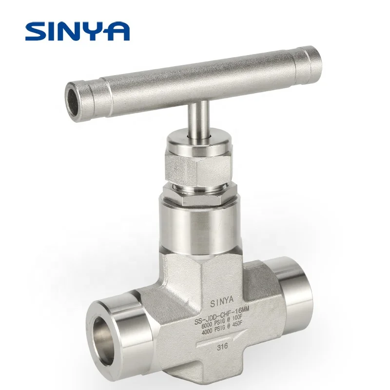 6000 PSI Manufacturer Forged Stainless Steel 316 Graphite Instrument Union Bonnet(Power Plant) Mini Bar Stock Needle Valves