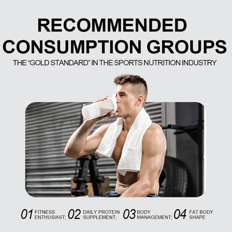 OEM custom supplement Protein Powder 80 bulk isolate concentrate 100% gold standard wholesale Whey Protein