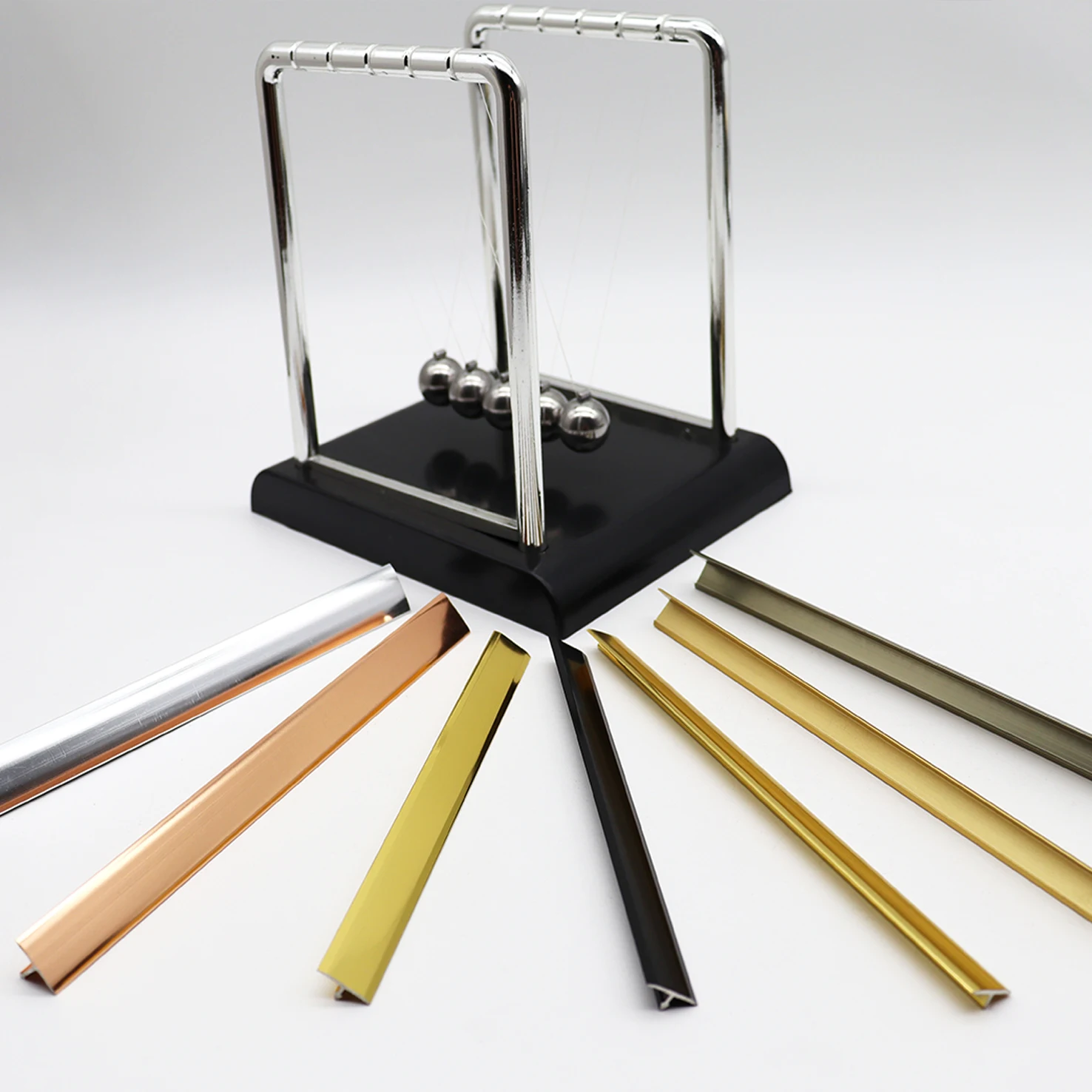 Factory Direct Gold Aluminium T Shape Flexible  Ceramic Tile Trim Profile