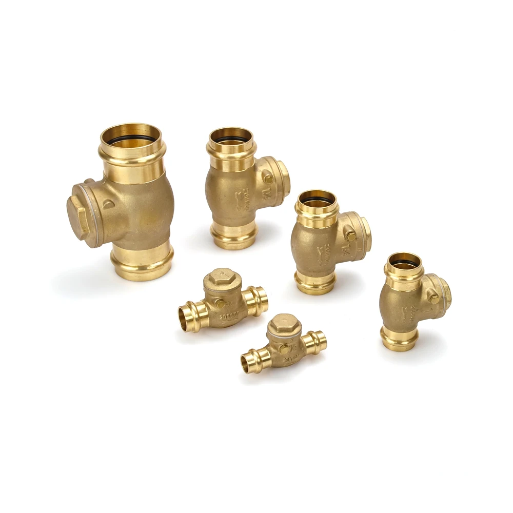 OEM ODM Chinese factory Press Check Valve Lead Free Brass Valve