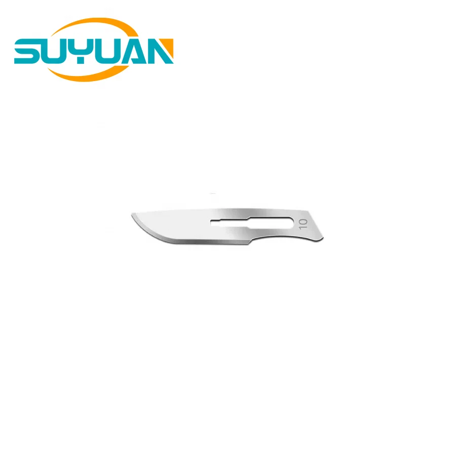 Sterilized Stainless Steel Surgical Blade 10 Bistoury Carbon Steel Scalpel
