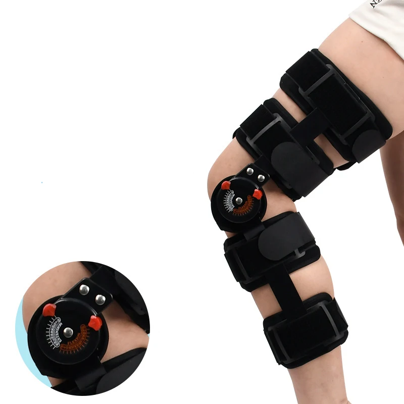 Knee Support Open Patella Hinged Knee Brace Stabilizer Joint Support Knee Guards