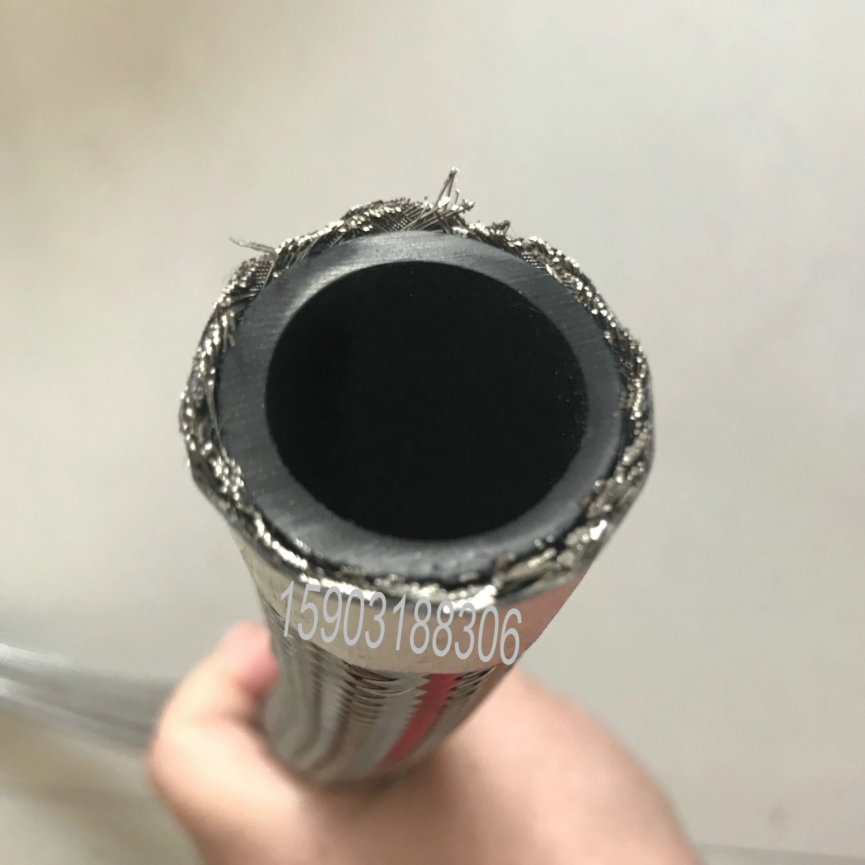 
AN20 20AN 20 TRANSIMISSION OIL FUEL LINE GAS RADIATOR STAINLESS STEEL OIL COOLANT HOSE 