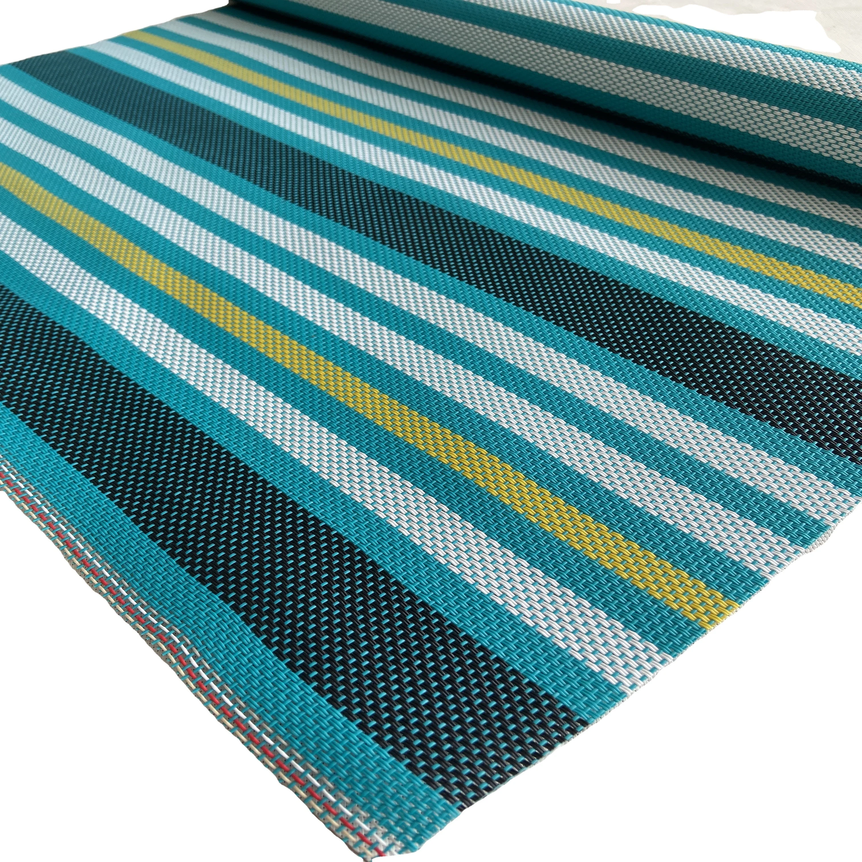 2*1 PVC woven mesh fabric for outdoor furniture beach chair pool fence