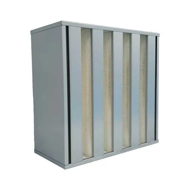 H13 H14 The combined filter is available with a 25mm flange frame and air volume can reach 4200m 3/h hepa air filter