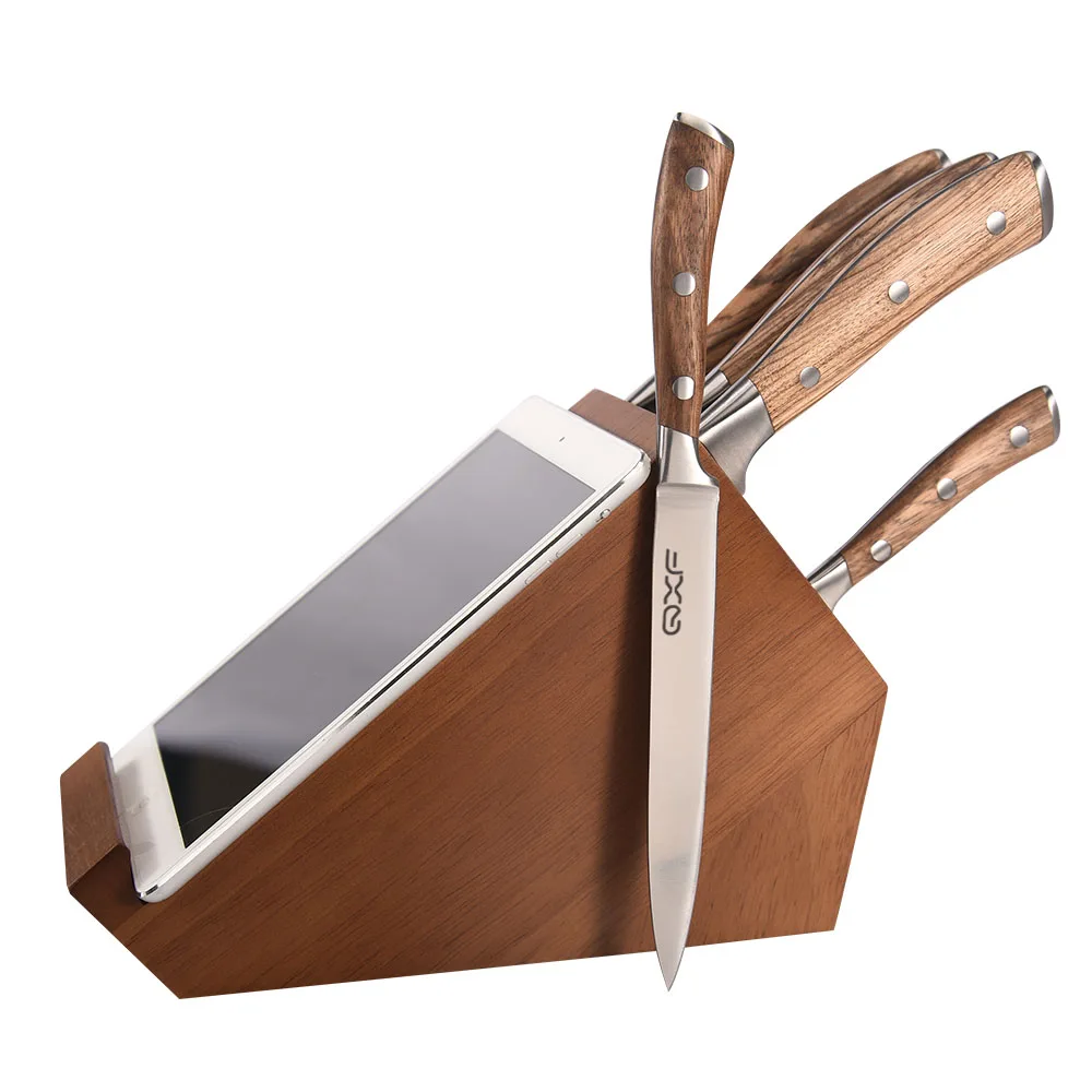 New Looking Knife Kitchen Set Gift Item German Knife Set with Wooden Block