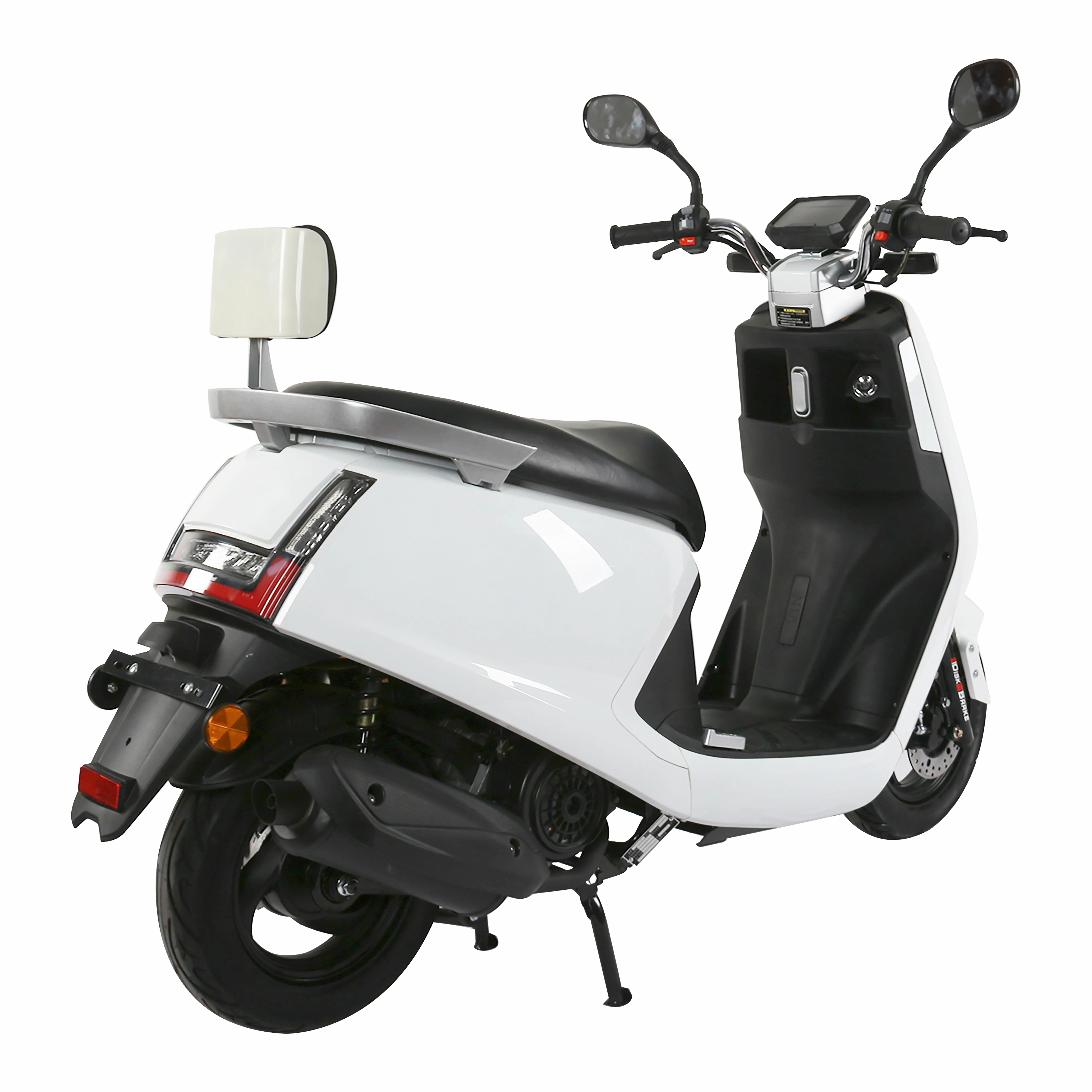 Durable disc brakes 12V125cc new petrol scooter for adult riding