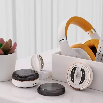 Устройство для ухода за глазами устройство против старения средство удаления темных кругов электрический портативный аппарат EMS терапия красным светом массажный светодиодный патч глаз с микротоком