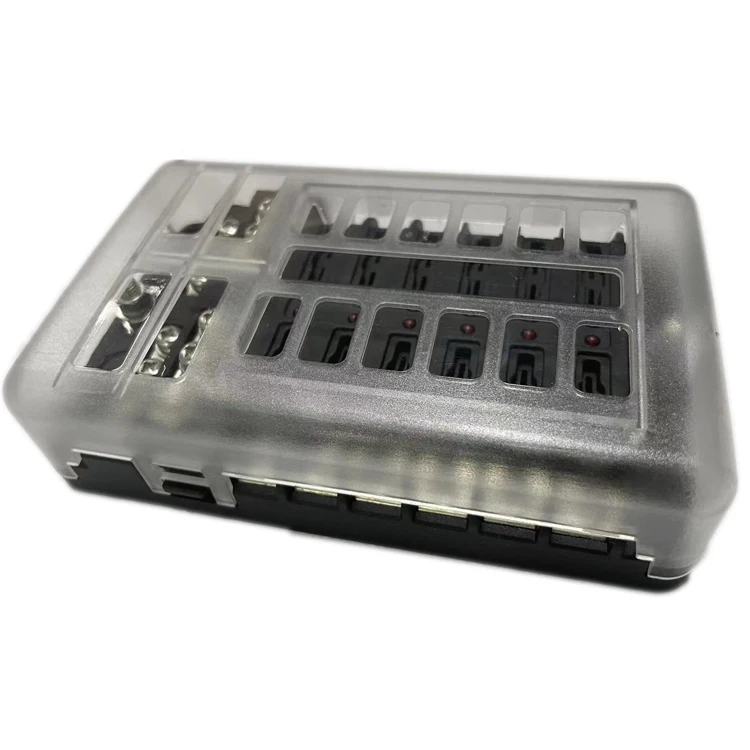 Блок предохранителей 12 В, водонепроницаемый блок предохранителей для автомобиля, 5 А, 10 А, 15 А, 20 А