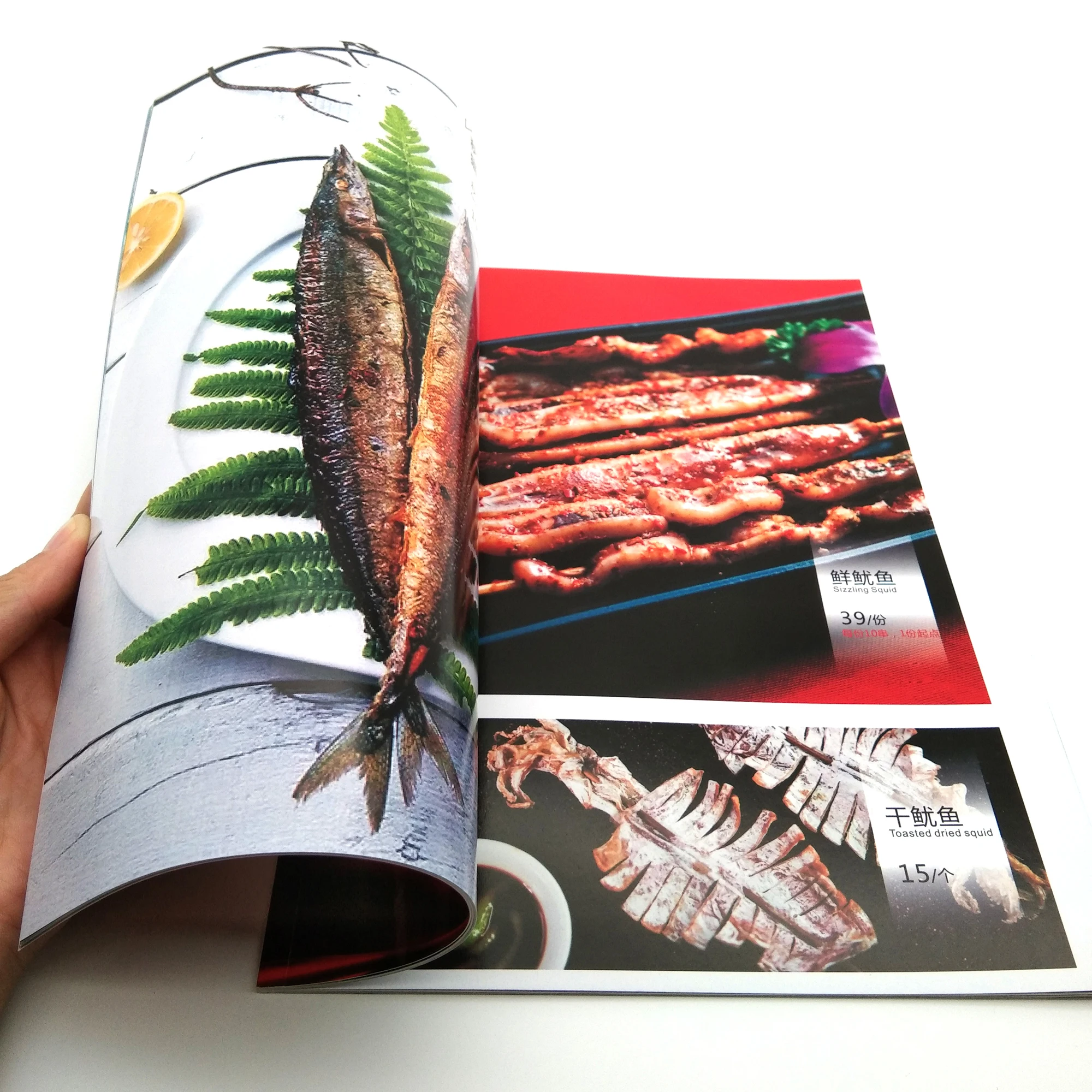 Brochure Printing Factory Enterprise Softcover Picture Book Pb Customized Brochures Textbooks Sample Catalogs Magazines Books