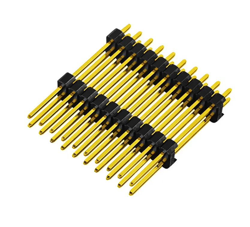 
2.54mm Pin Header Dual Row Dual Body Straight Type Board to Board Connector Pin Connector 