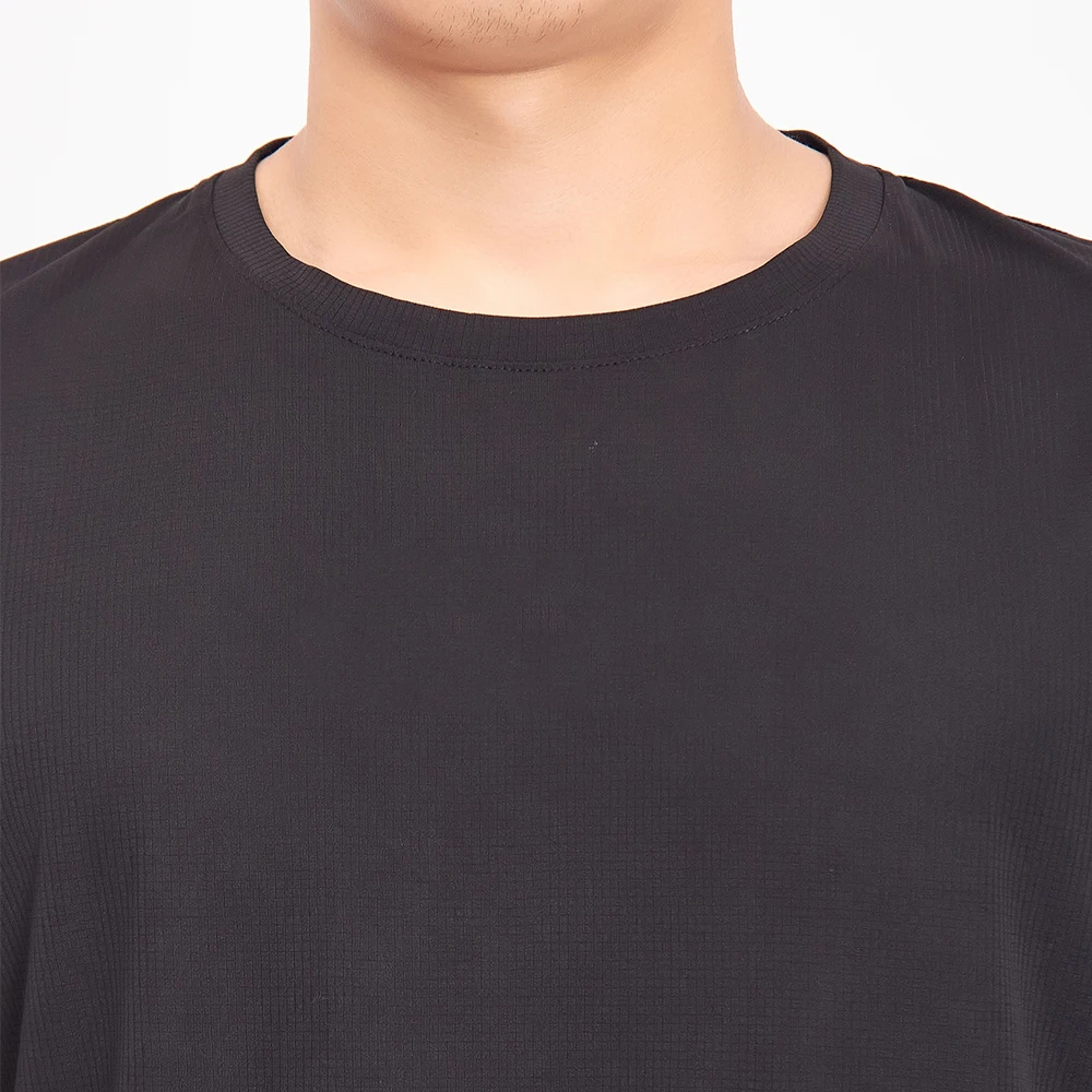 High Quality Polyester Men Running T Shirt Quick Dry Fitness Shirt Training Exercise Clothes Gym Sport Shirt Tops Lightweight