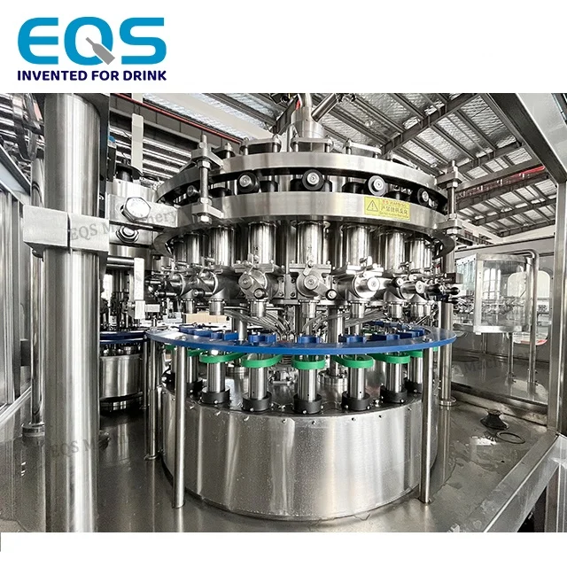 Automatic CE Hot Filled Juice  Energy Drink Filling Machine For Energy Drink Production Line