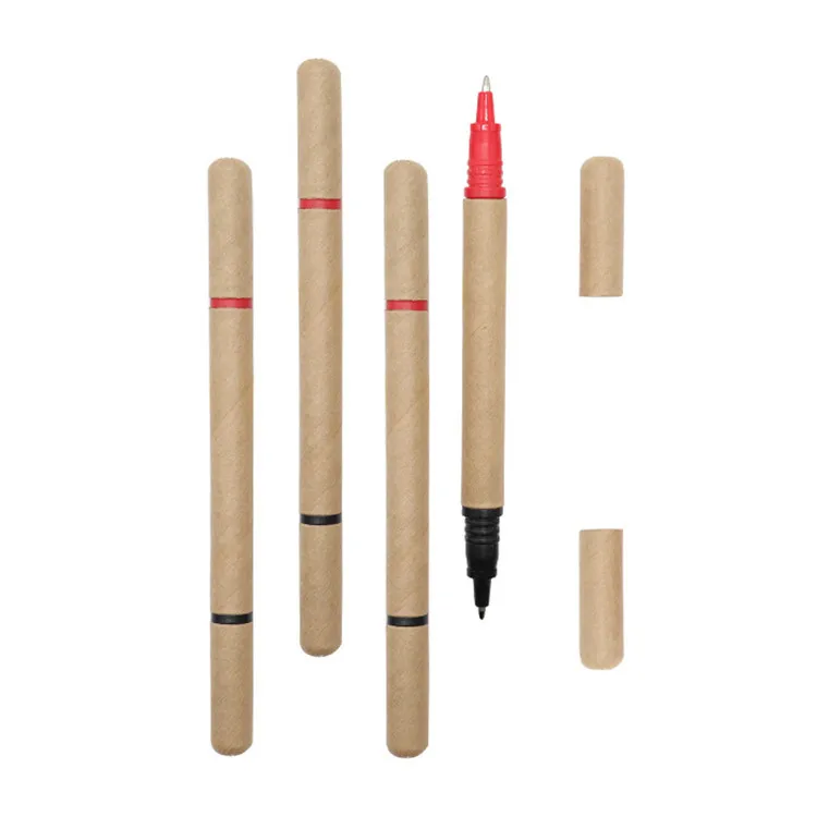 Promotion Eco Paper Pen Recycled Ballpoint pen with Stylus for Promotion