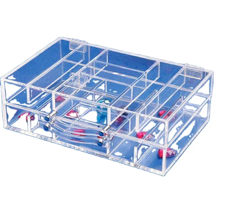 
Custom design cosmetic top counter acrylic ,makeup display stand Makeup Showcase 