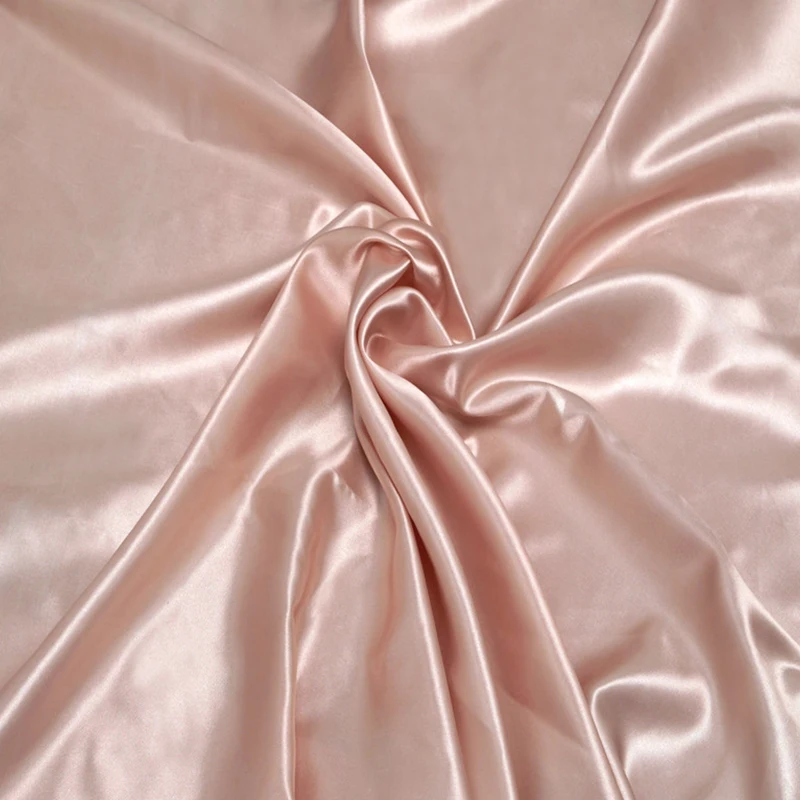 
custom printed polyester spandex cotton crepe satin clothes fabric textiles roll 