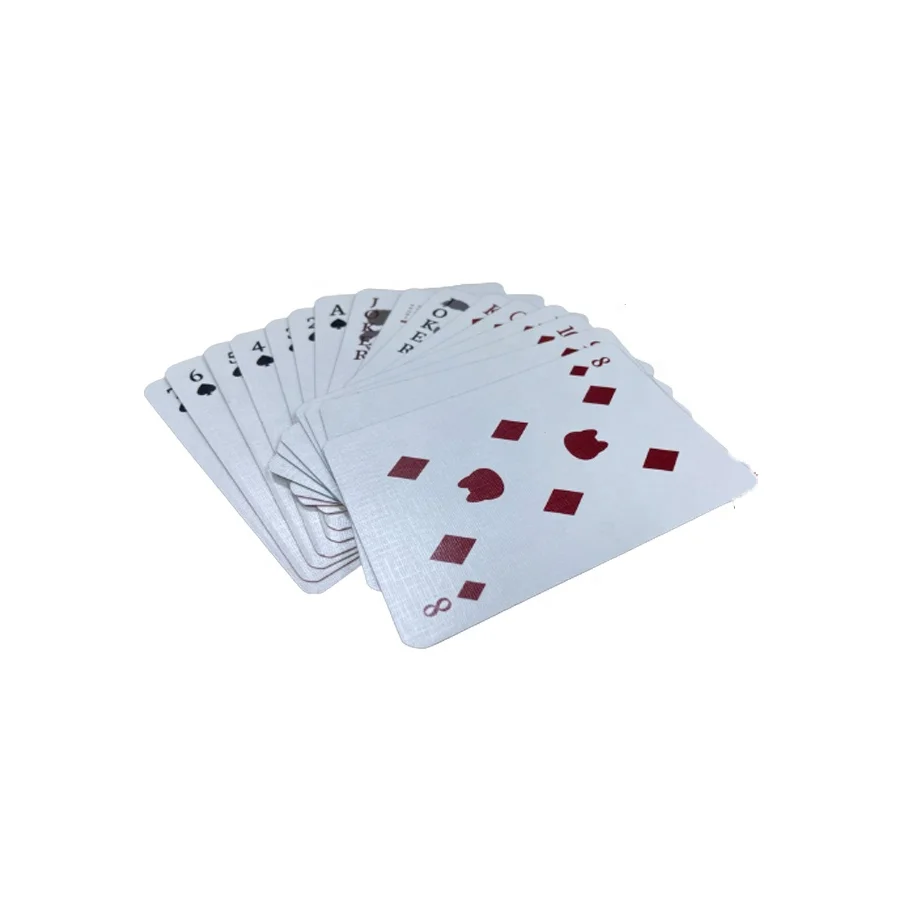 Custom Printing Paper Plastic Golden Poker Set Box Gold Plated Playing Cards