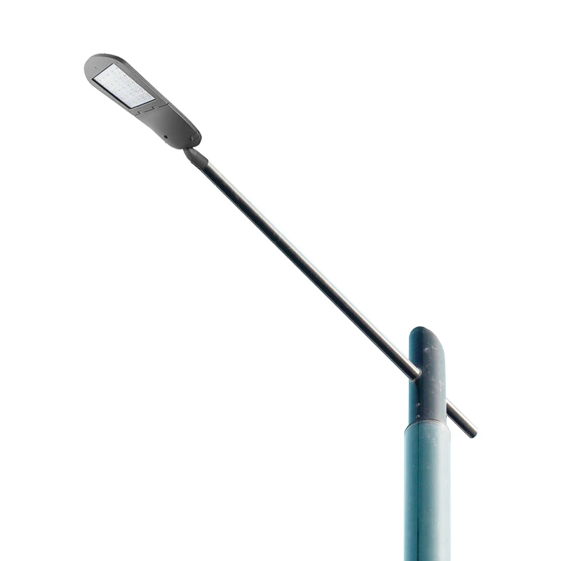 outdoor solar lights round pole solar light display board billboard smart pole for garden