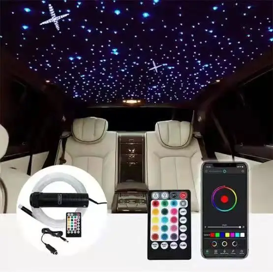 Universal Car Roof Star Light Led Interior Romantic Colorful Starry Sky For Car Led Ceiling Ambient Lights Atmosphere Decorative
