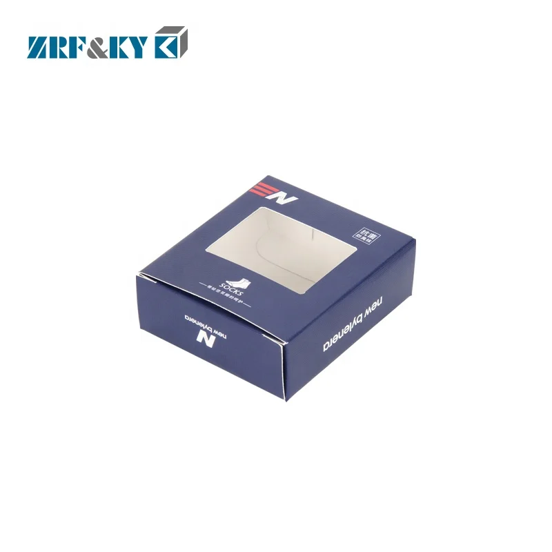 
Customized Recycled Cardboard Paper Stockings Socks Apparel Packaging Boxes 