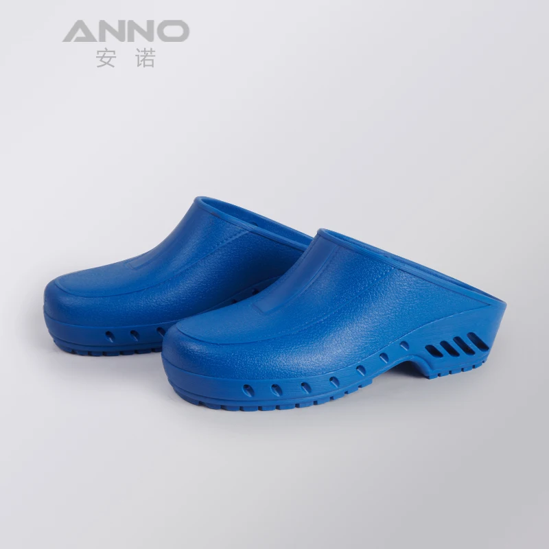 Anno TPE1001 White Unisex ESD Shoes Cleanroom Medical Lab Anti-static Surgical Clogs Safety Shoes