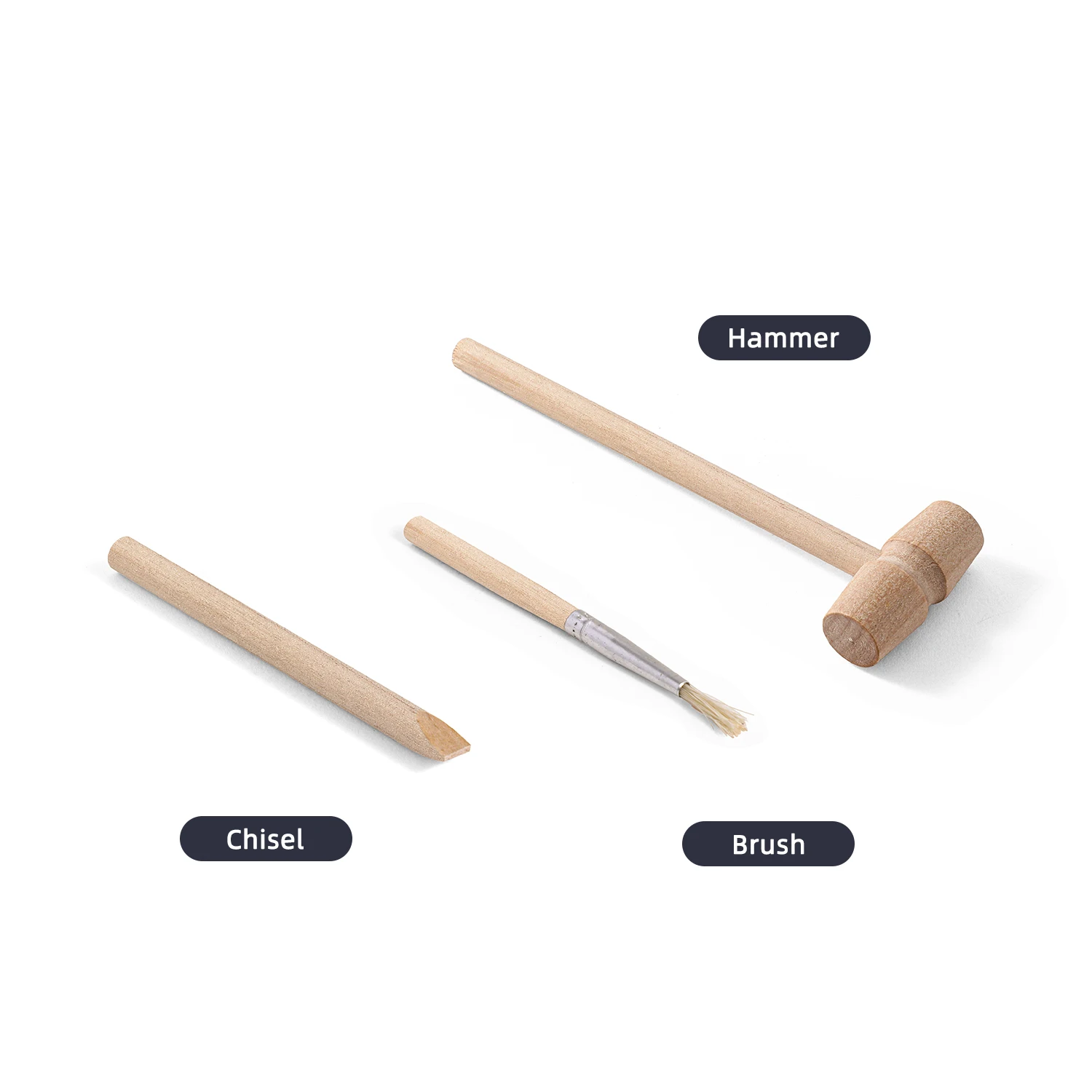 child educational toys stem collection list improve hand ability archaeological toy gold dig kit fools glod iron pyrite toy