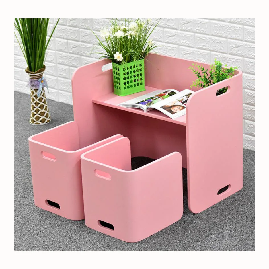 curving kids furniture sets children study table for girls wooden kids table and chair children table chairs